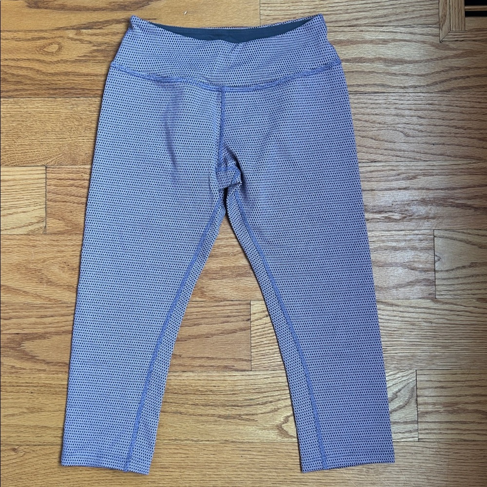 Beyond Yoga purple jacquard Patterned Leggings